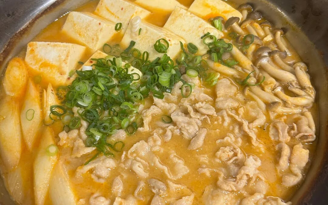 ★ピリ辛味噌の肉豆腐★