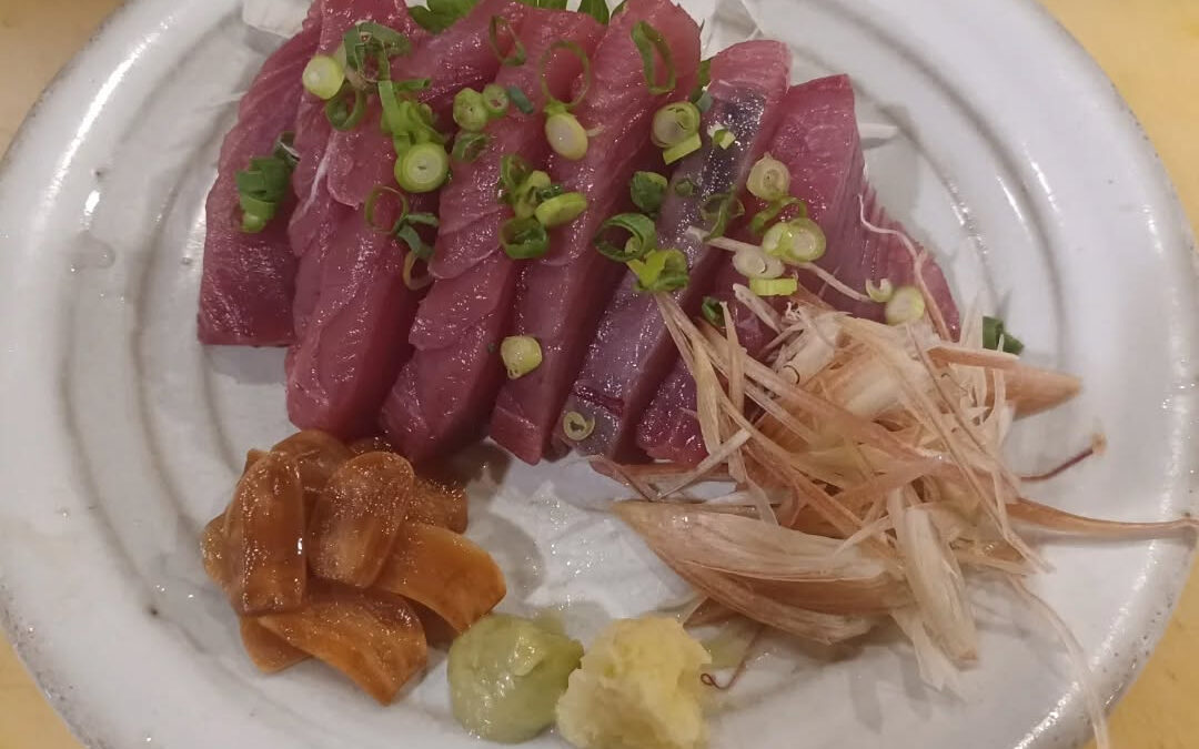 ★初カツオ刺し★