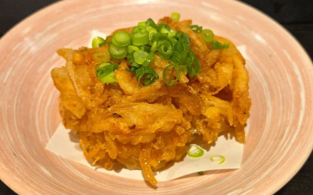 ★桜えびと新玉ねぎのかき揚げ★
