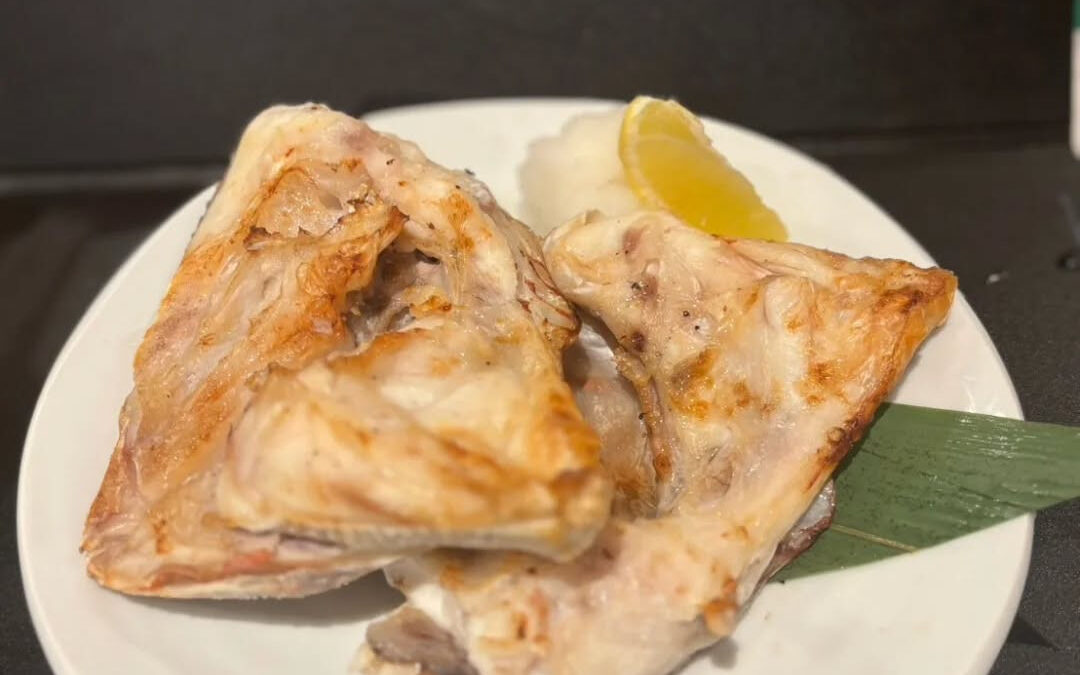 ★タイかぶと塩焼き★