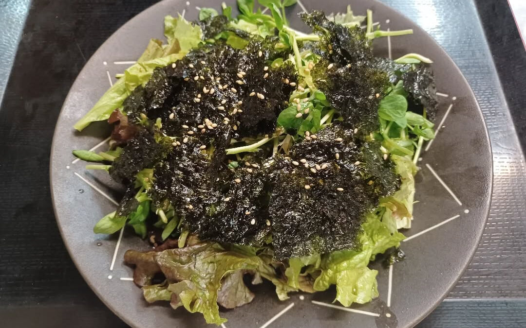 ★豆苗と韓国のりのチョレギサラダ★