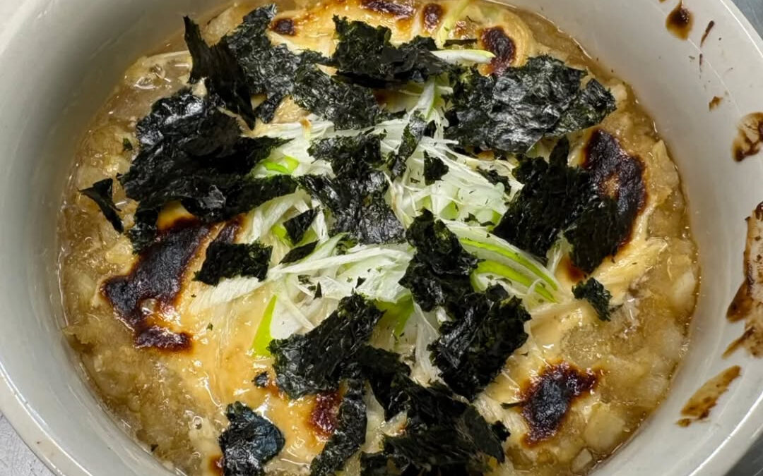 ★もっちり蓮根味噌マヨ焼き★