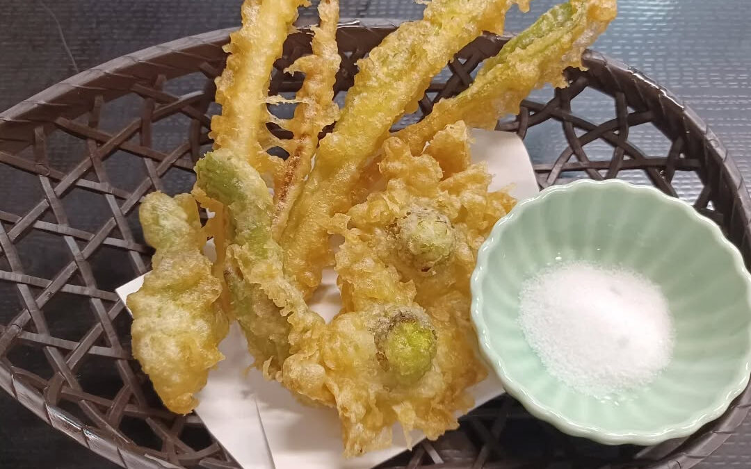 ★山菜天ぷら３種盛り合わせ★