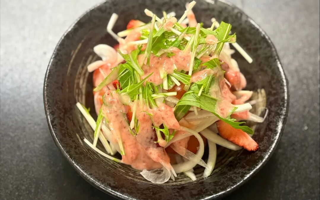 ★新玉ねぎとミニトマトのイチゴサラダ★