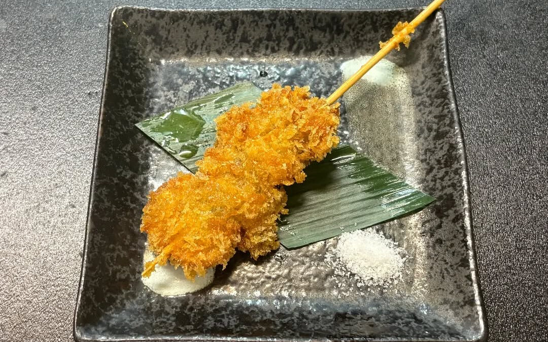 ★北海道産　大粒あさりの串揚げ★