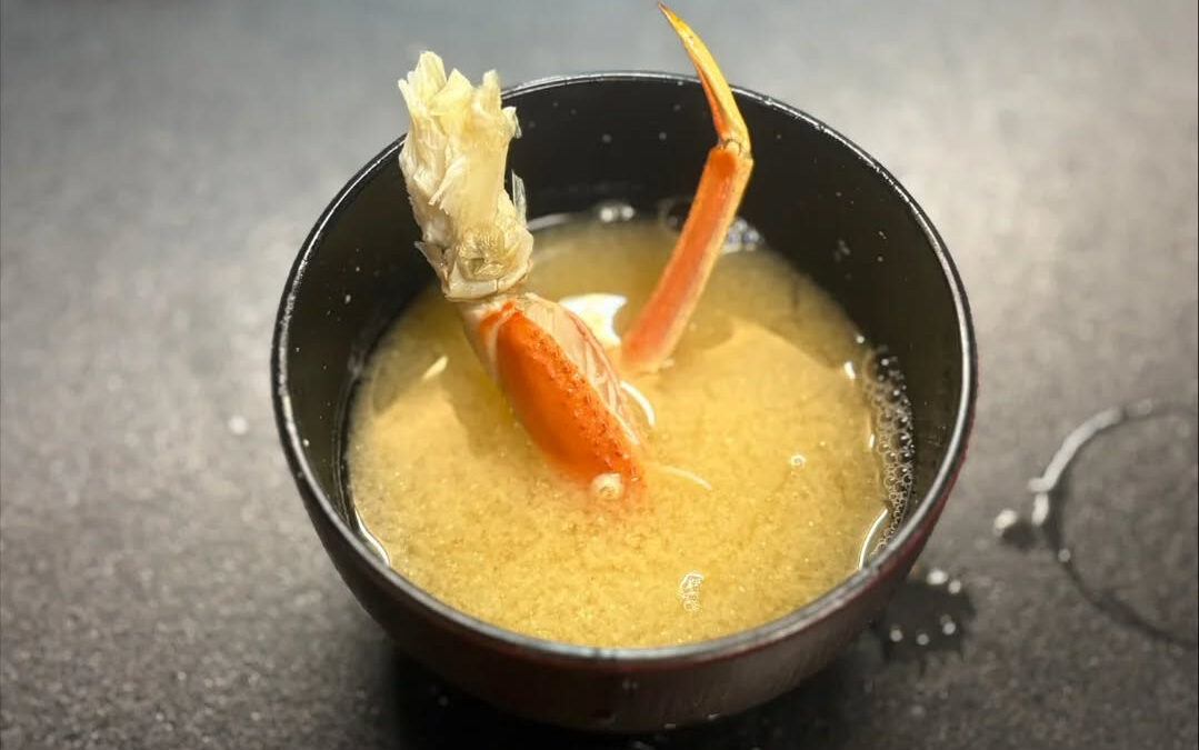 ★カニ出汁の味噌汁★