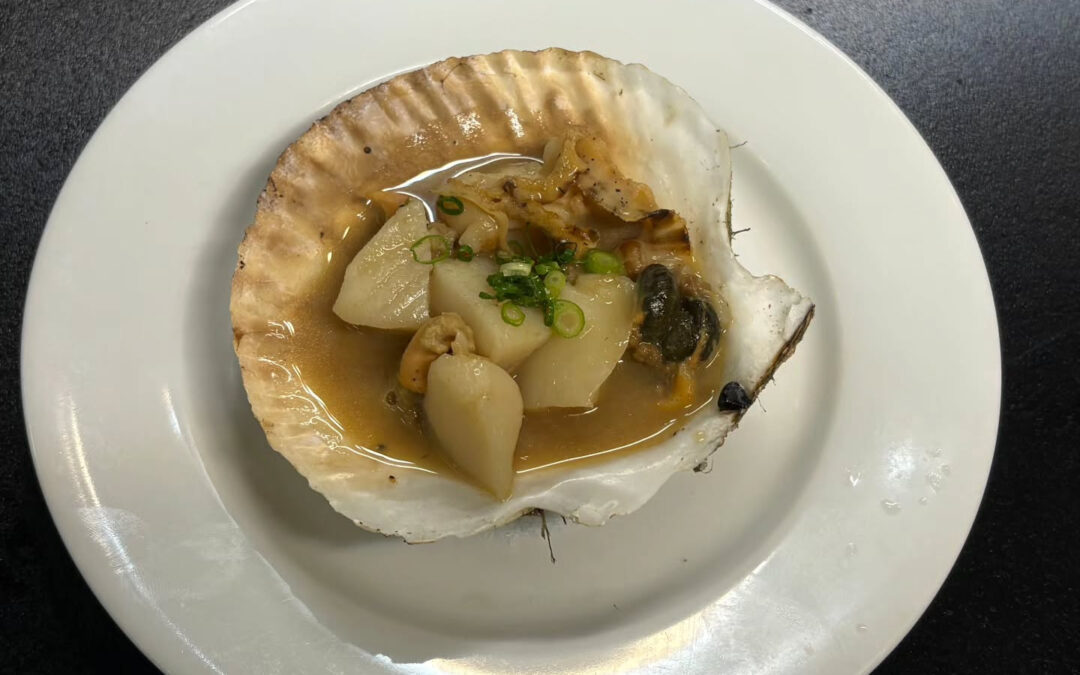 ★殻付きホタテバター焼き★