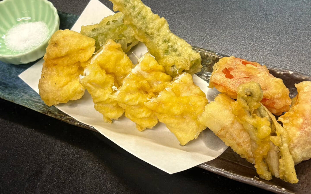 ★穴子一本天ぷら野菜２点★
